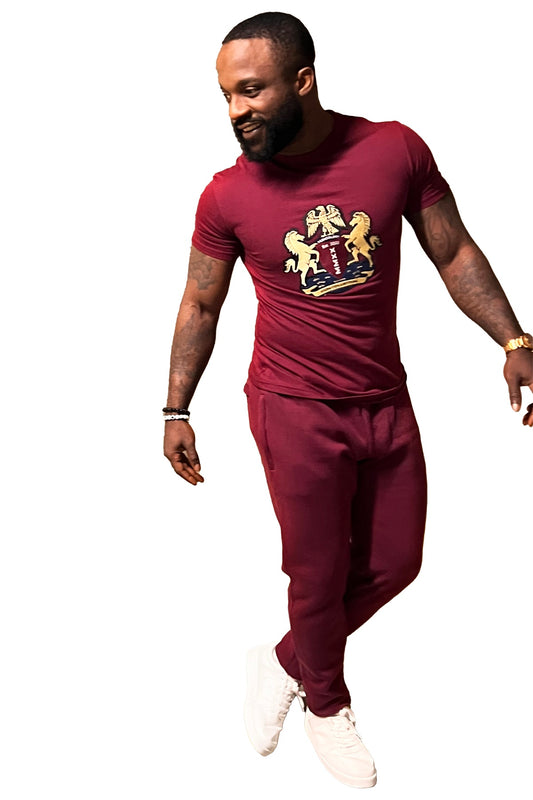 Icon T Shirt - Burgundy