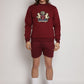 Crew neck SweatShirt - Burgundy