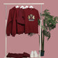 Crew neck SweatShirt - Burgundy