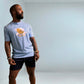 Hand of God T Shirt - Light Blue