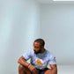 Hand of God T Shirt - Light Blue