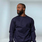 Essential crew neck SweatShirt - Navy Blue