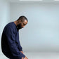 Essential crew neck SweatShirt - Navy Blue
