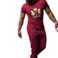 Icon T Shirt - Burgundy