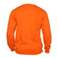 Essential crew neck Sweatshirt- Orange