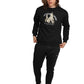 Wolf Slogan Sweatshirt - Black