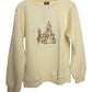 Wolf crew neck Sweatshirt- Light Yellow