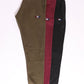 Tapered fit Tracksuit Trousers with zipper pocket - Burgundy