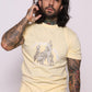 Wolf T-Shirt - Pastel Yellow