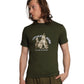 Wolf Design T Shirt - Green