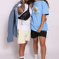 Hand of God T Shirt - Light Blue