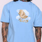 Hand of God T Shirt - Light Blue