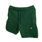 tapered fit zipper short - Green