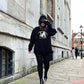 Wolf Hoodie SweatShirt - Black