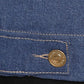 Oversized Denim Jacket with golden buttons