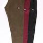 Tapered fit Tracksuit Trousers with zipper pocket - Burgundy